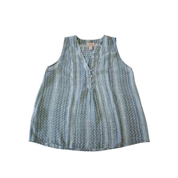 Loft Tops - Loft Women's Sleeveless Blouse Sz Small Petite